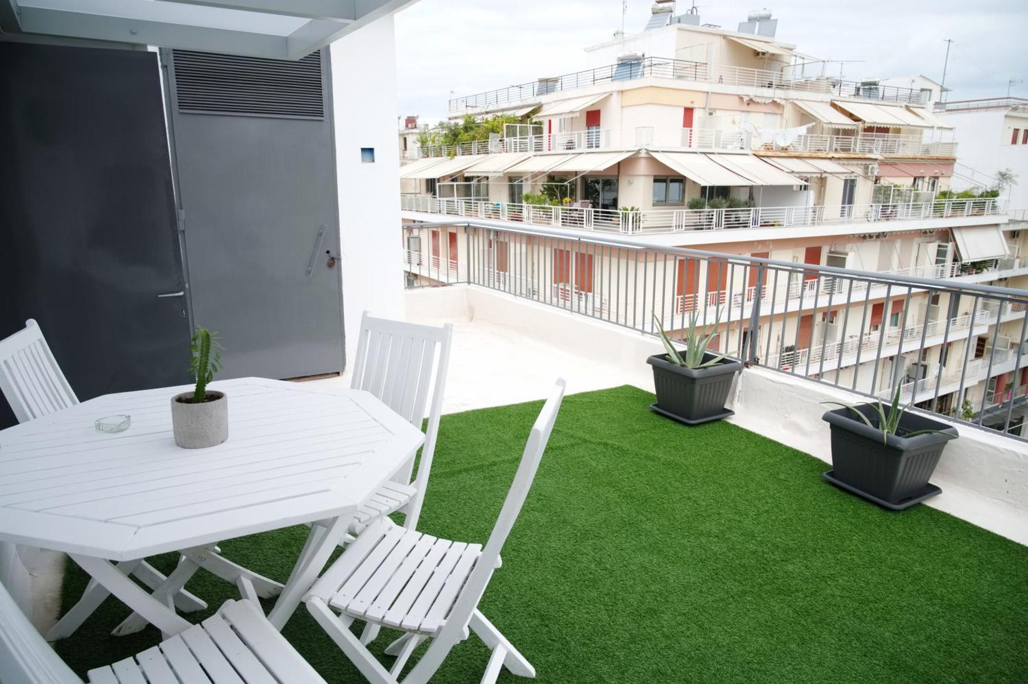 Central Aesthetic Studio With Panoramic Views Patras Exterior foto